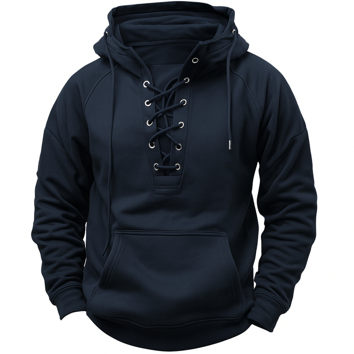 Fraser | Heritage Lace-Up Hoodie