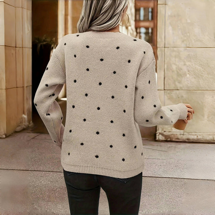 Noa™ | Polka Dot Knitted Sweater