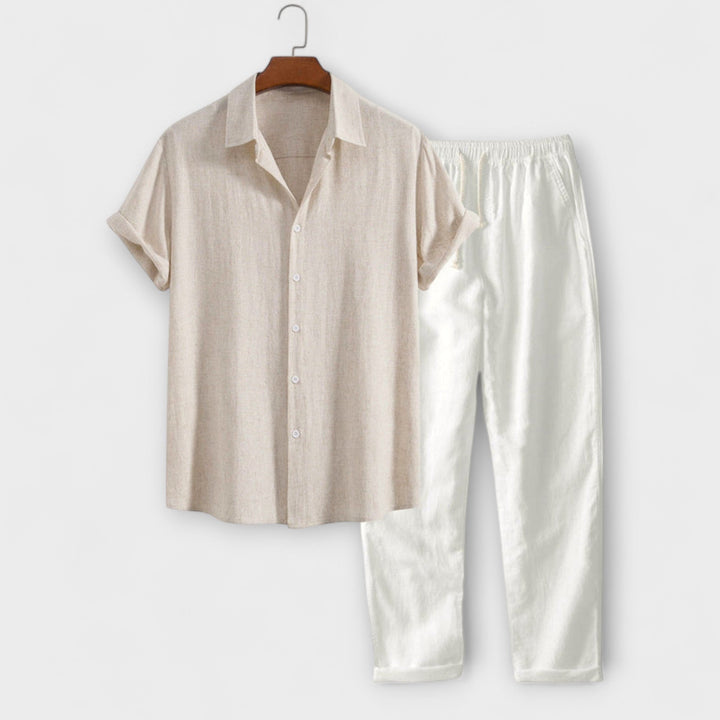 Felix™ | Linen Blend Shirt & Trousers
