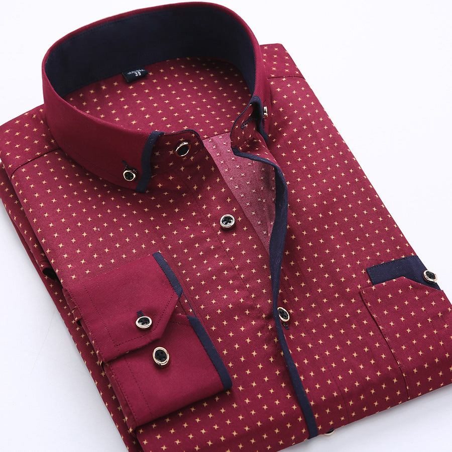 JOSÉ - CLASSIC SHIRT WITH FINE DETAILS
