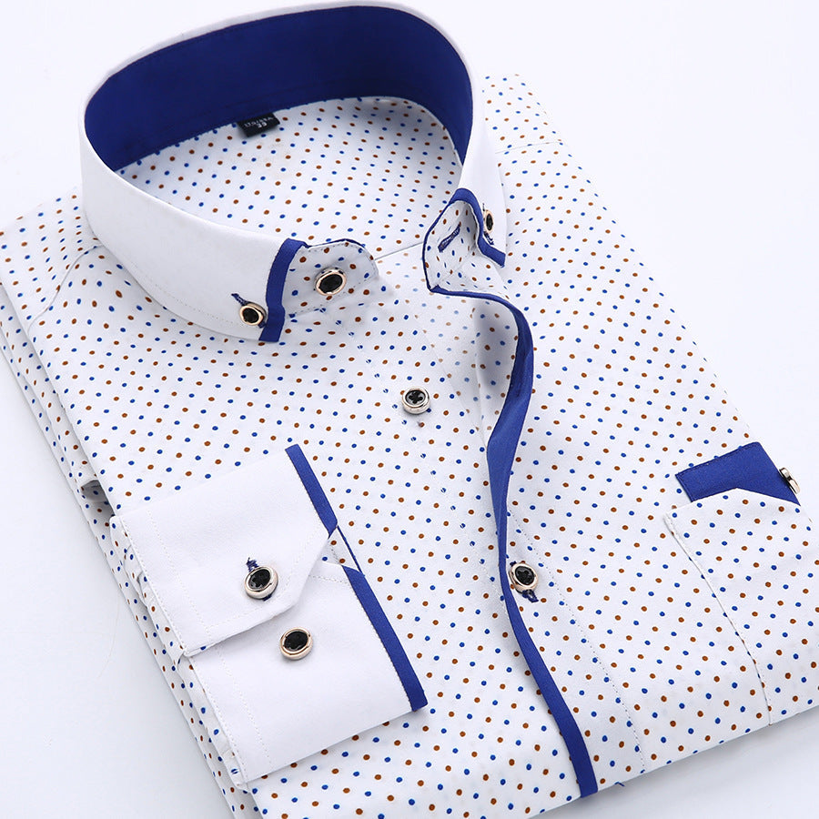 JOSÉ - CLASSIC SHIRT WITH FINE DETAILS