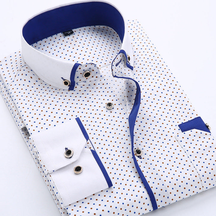 JOSÉ - CLASSIC SHIRT WITH FINE DETAILS