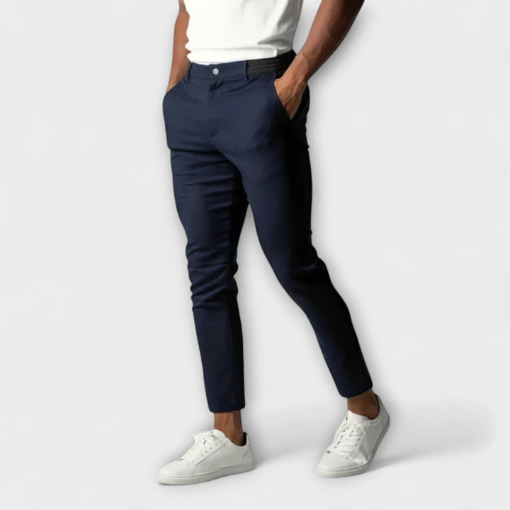 **MALCOLM | Sophisticated Stretch Chinos**