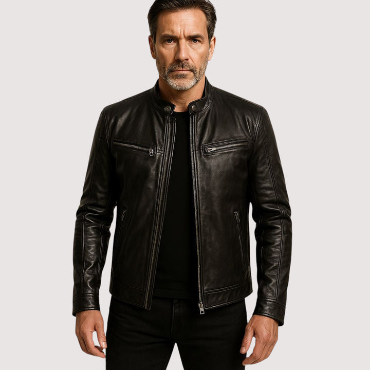 Savrani™ | Men's Leather Jacket