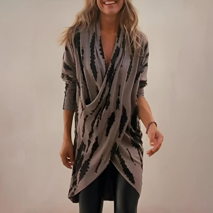 Elise - Luxe Tunic with V-Neck and Relaxed Fit