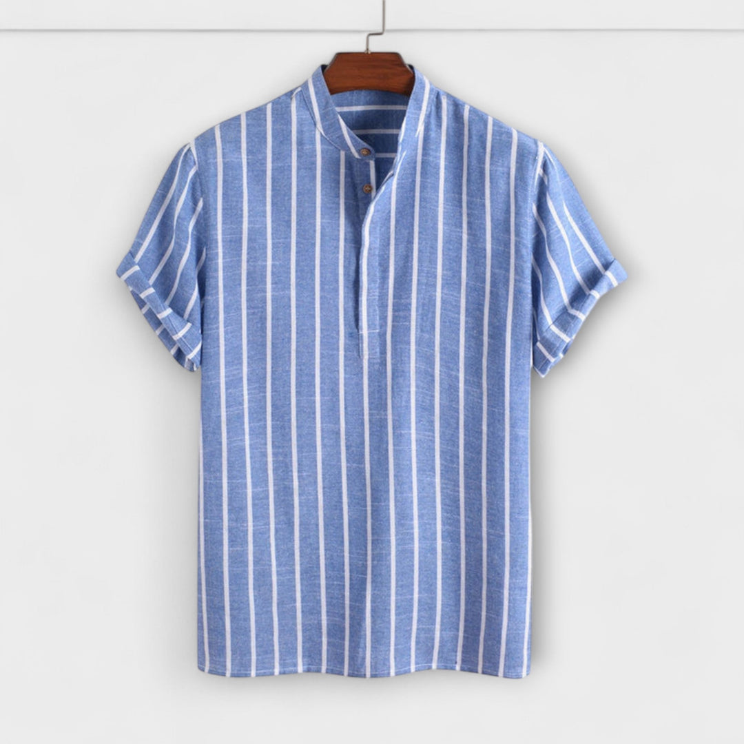 Austin™ | Linen Striped Shirt & Shorts