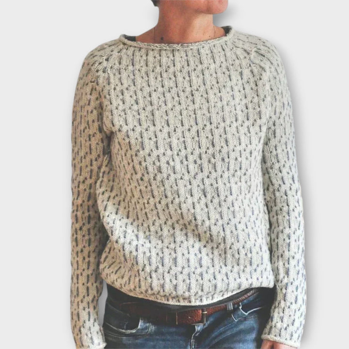 Lena™ | Elegant Knit Pullover