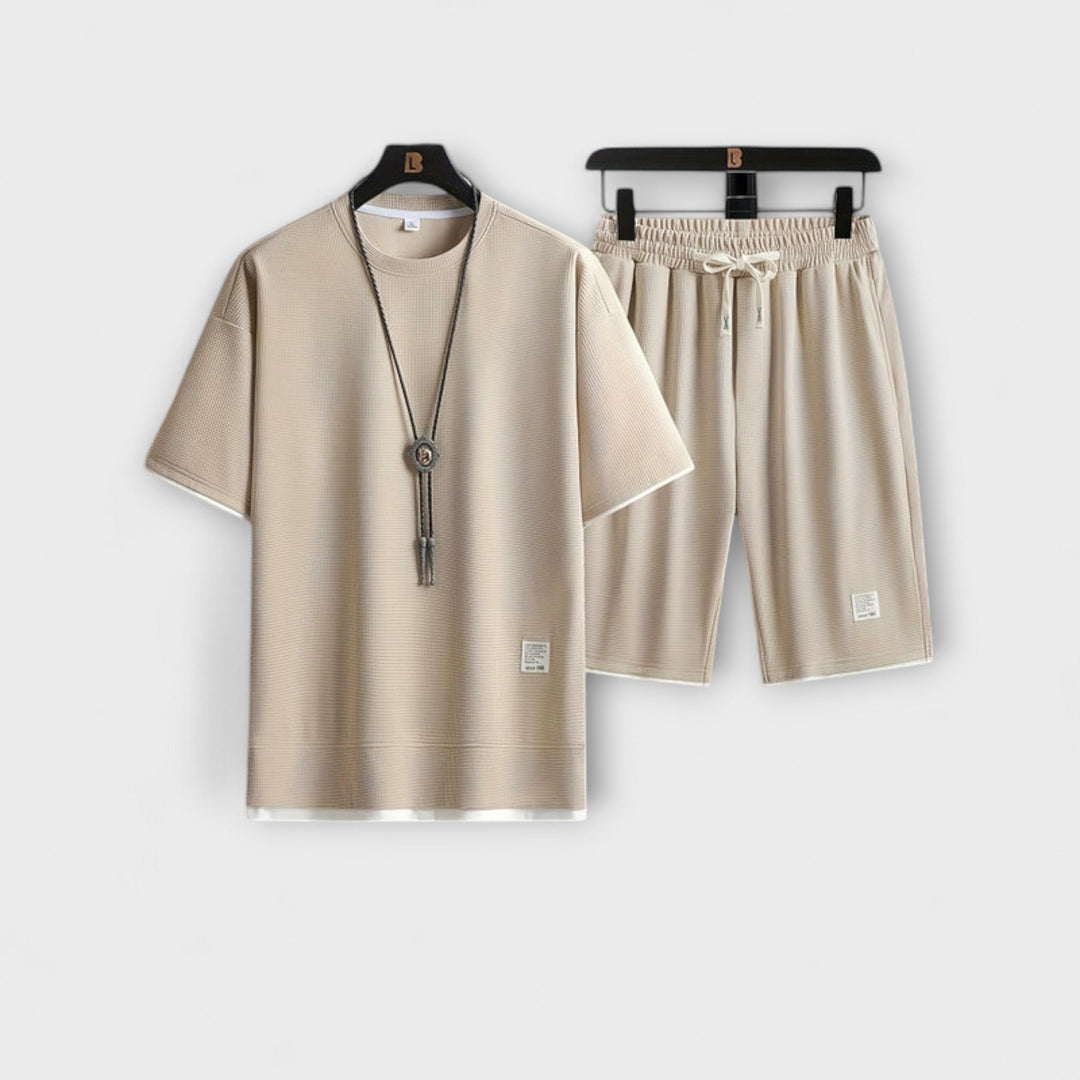 Evan™ | Waffle Knit Lounge Set