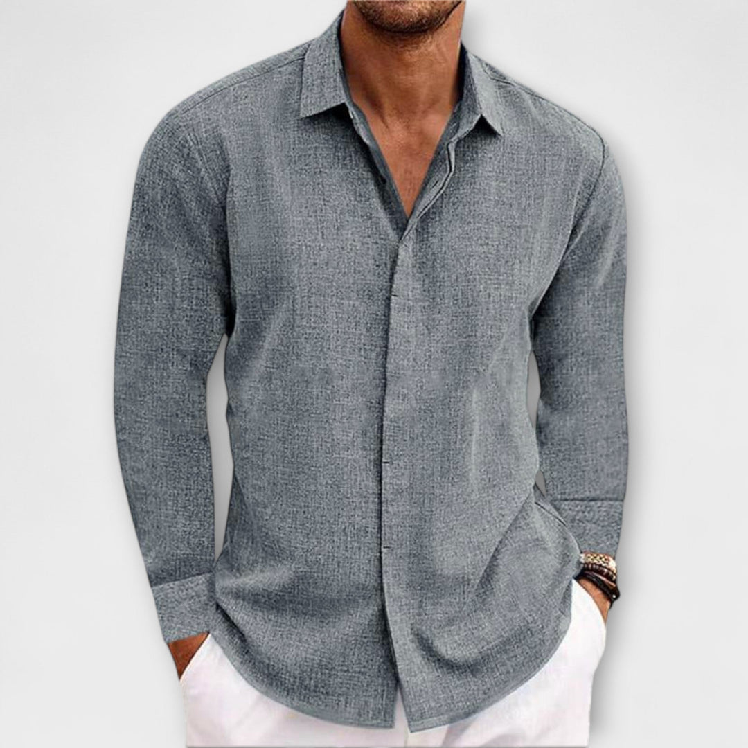 **Jasper | Versatile Long Sleeve Comfort Shirt**
