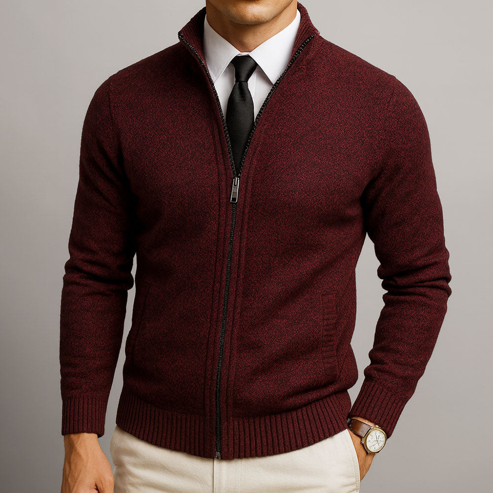 Corven | Zipped Elegant Cardigan