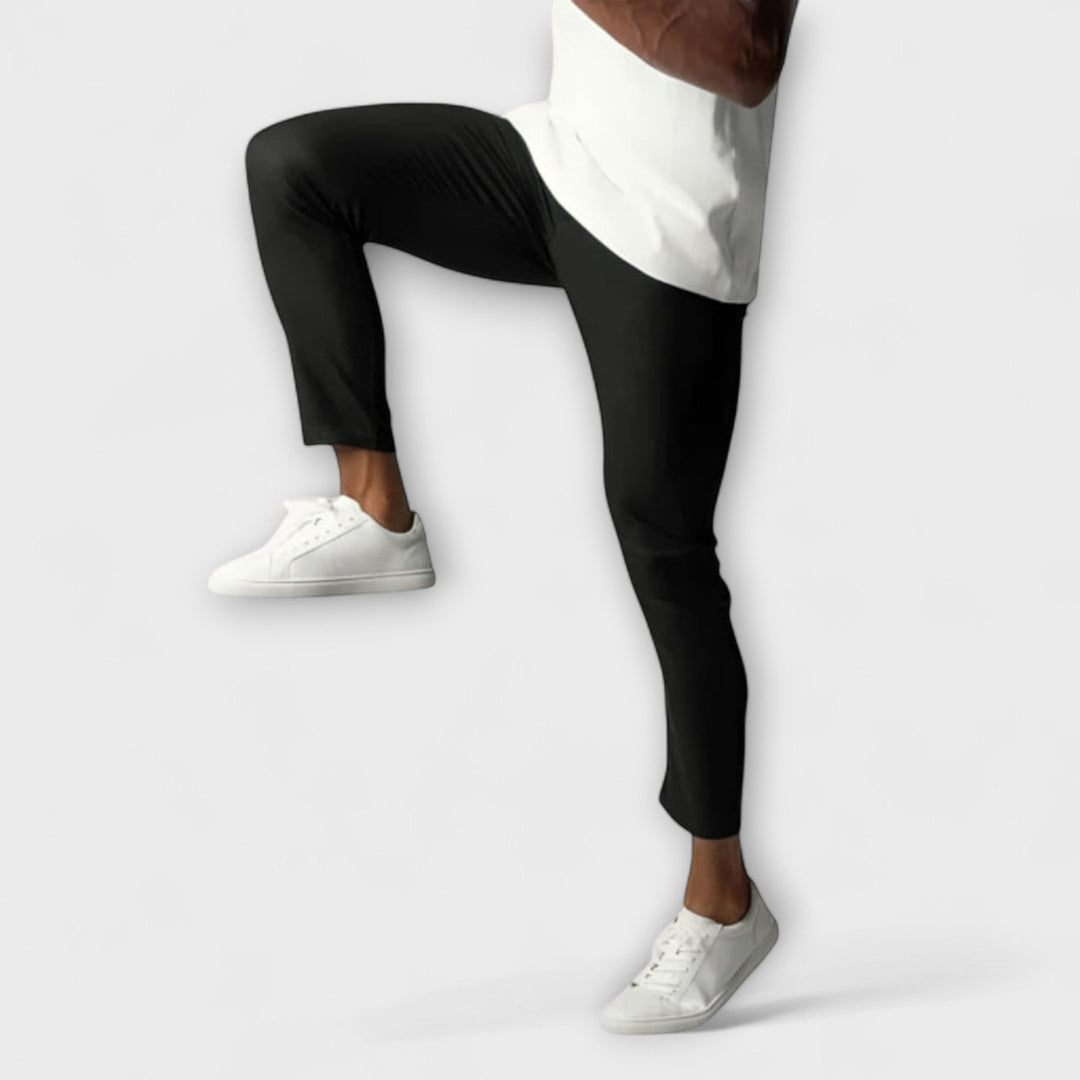 **MALCOLM | Sophisticated Stretch Chinos**