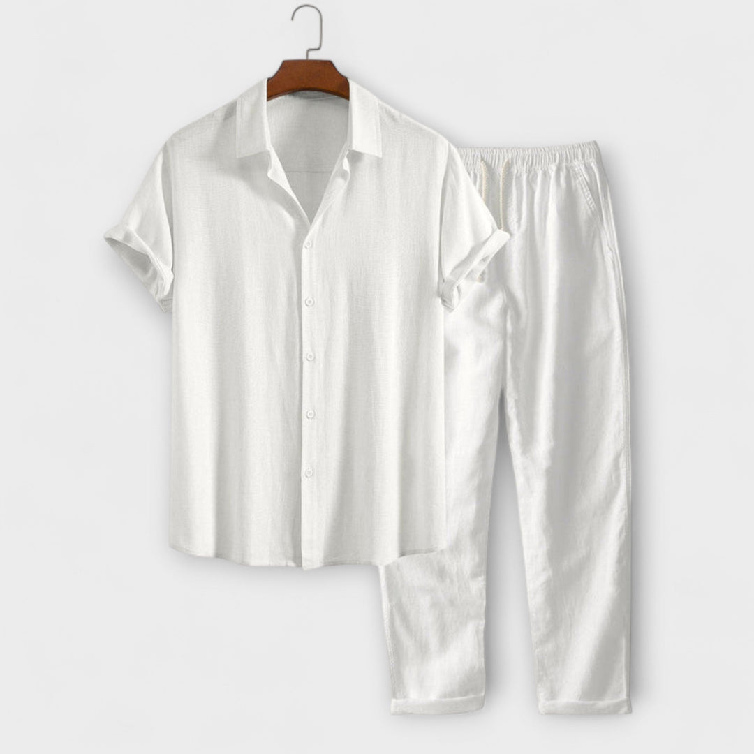 Felix™ | Linen Blend Shirt & Trousers