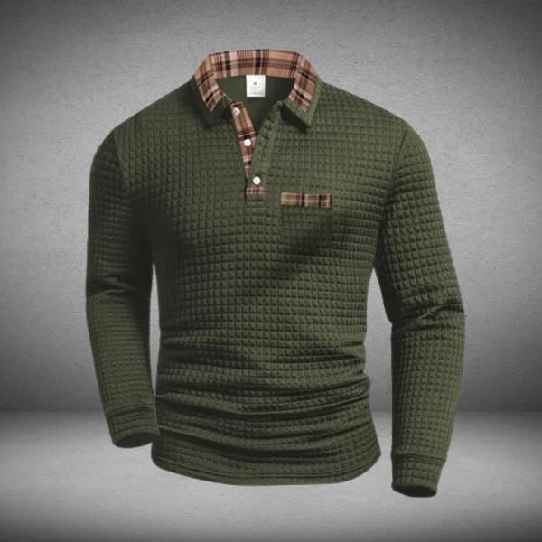 SEM | Checked Pattern Polo