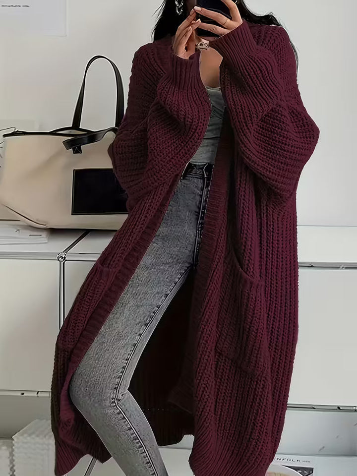 Noa™| Long Knitted Cardigan Women