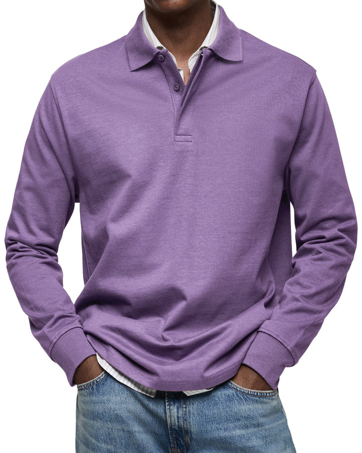 MARCONELLI | LUXURY POLO WITH LONG SLEEVES