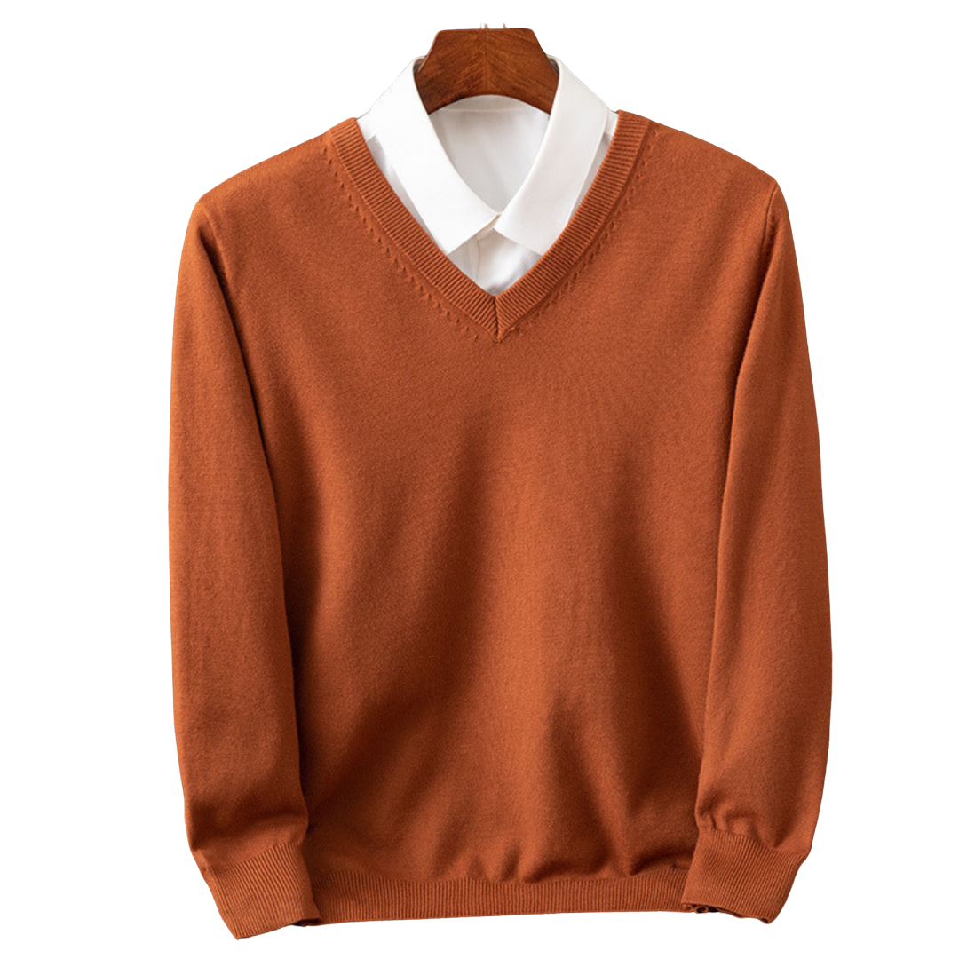 Bexford | Pure Cashmere V-Neck Pullover