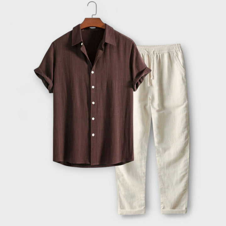 Felix™ | Linen Blend Shirt & Trousers
