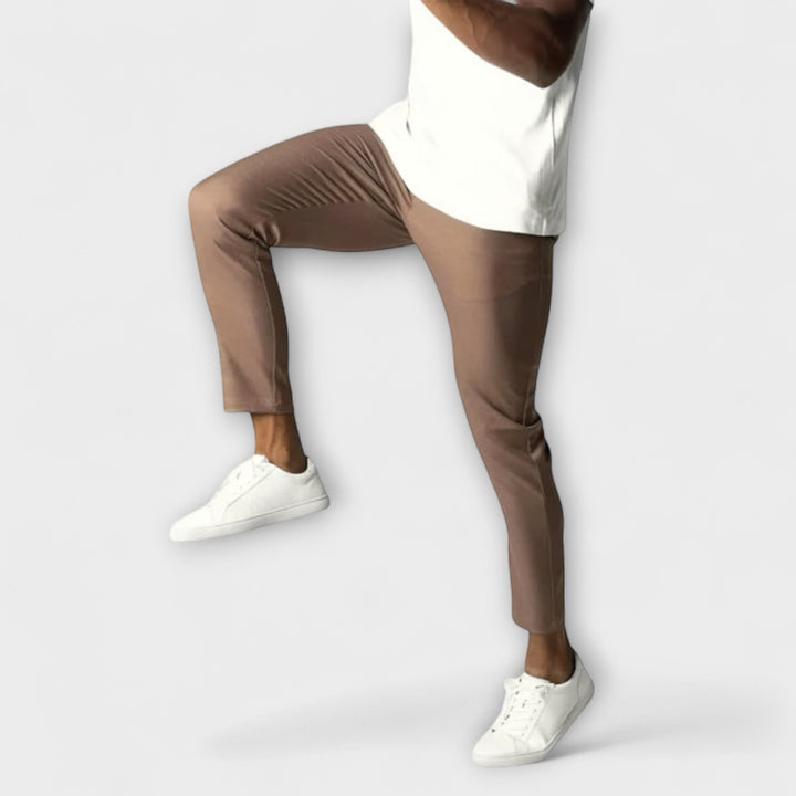 **MALCOLM | Sophisticated Stretch Chinos**