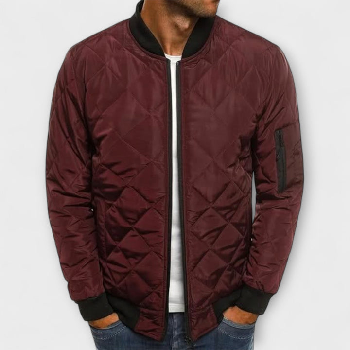 Milo | Elegant Quilted Cotton Outerwear