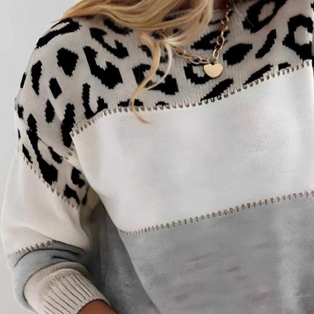 Noa™ | Leopard Print Jumper