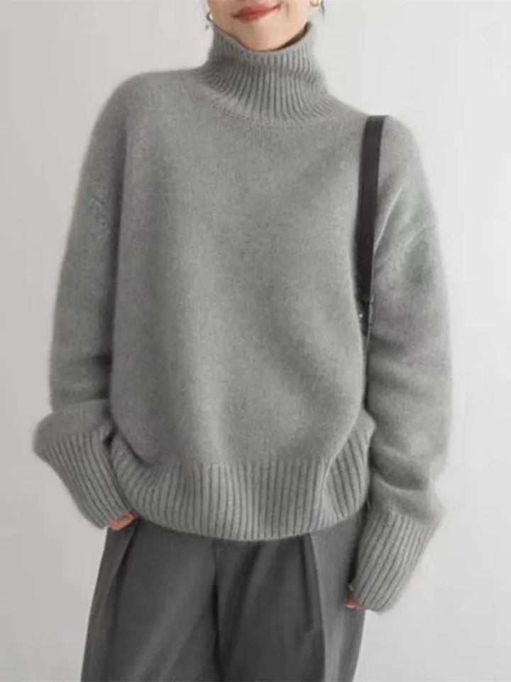 Christine™ | High-Neck Sweater for Timeless Elegance