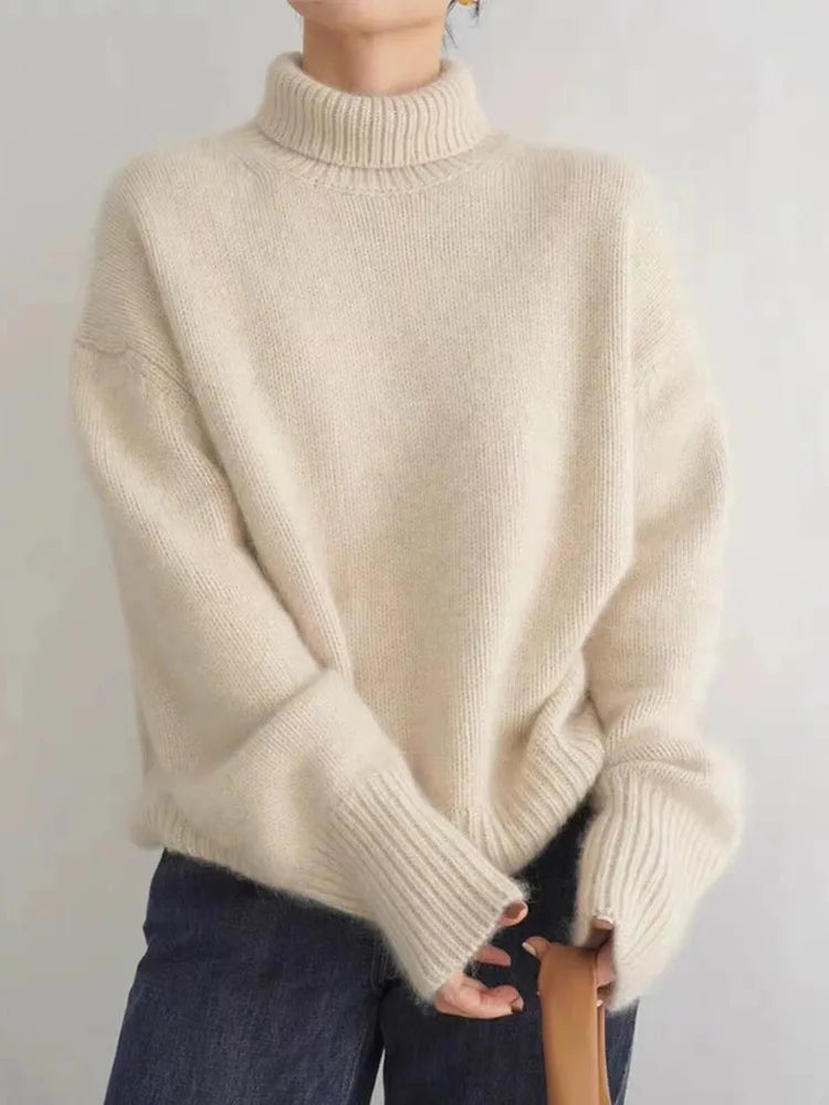 Christine™ | High-Neck Sweater for Timeless Elegance