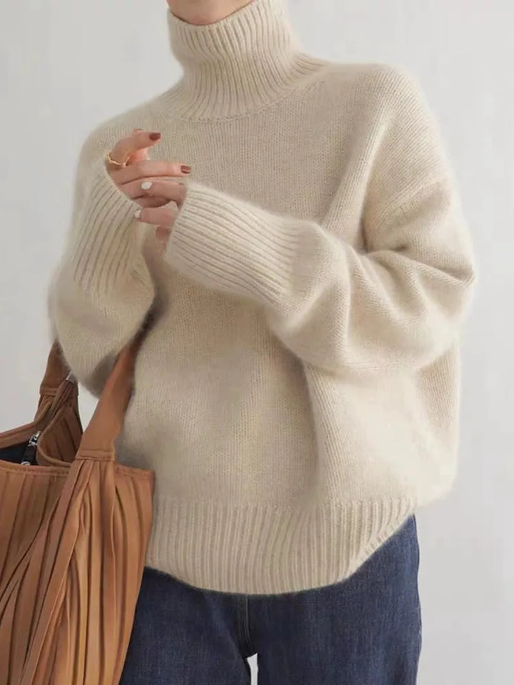 Christine™ | High-Neck Sweater for Timeless Elegance