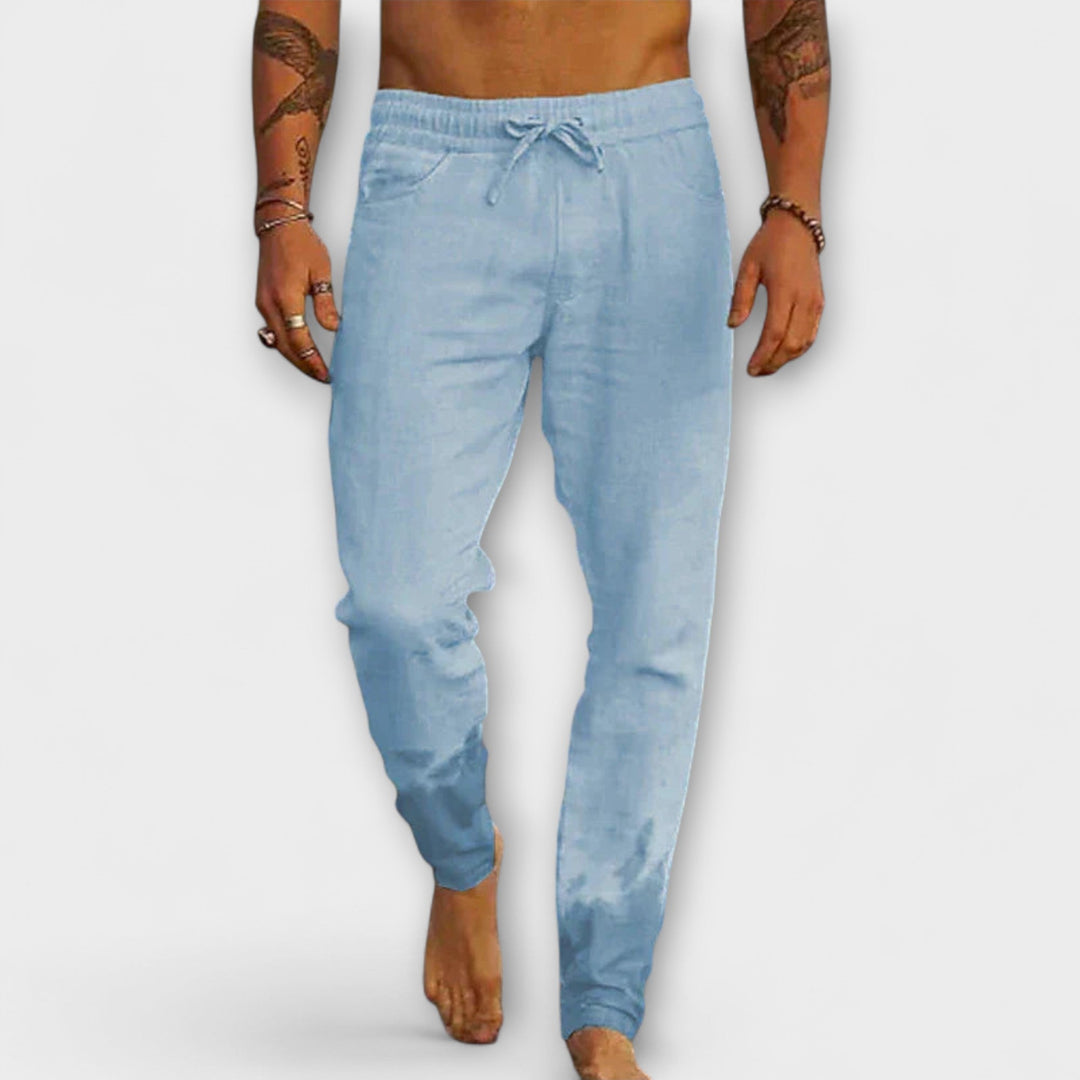 Milo | Coastal Linen Trousers