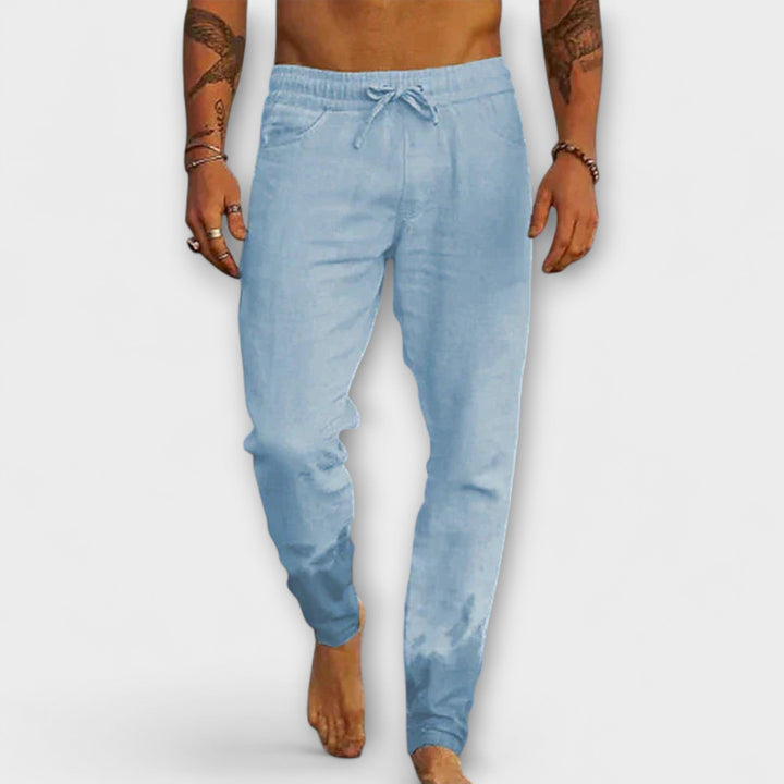 Milo | Coastal Linen Trousers