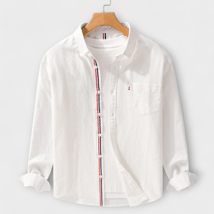 Luca | Effortless Striped Linen Top