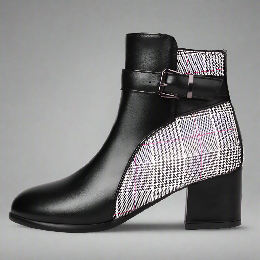 Aveline Plaid Boots