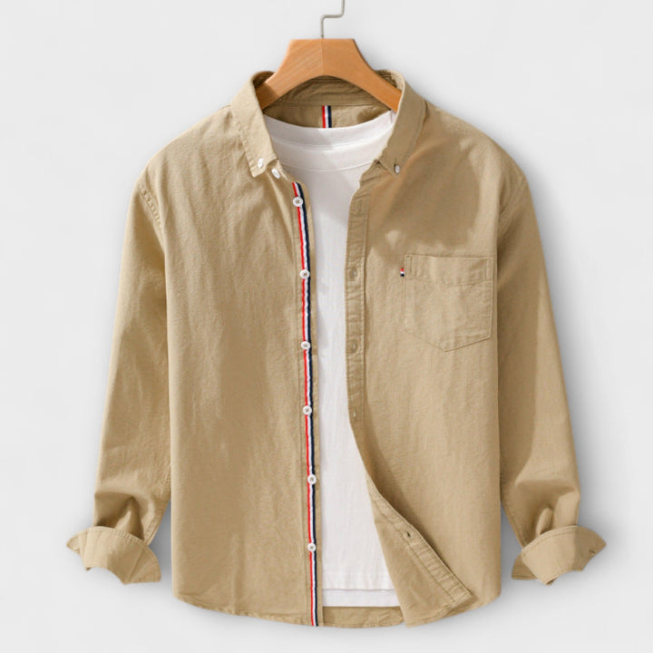 Luca | Effortless Striped Linen Top