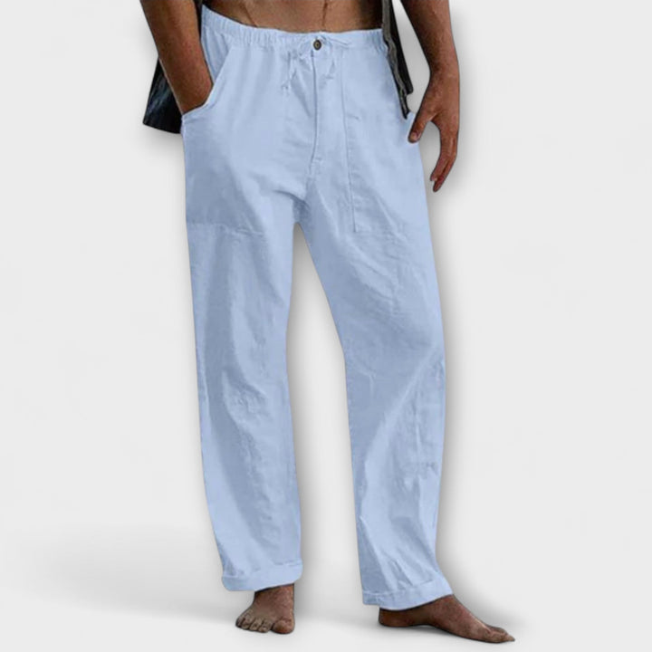 Luca | Effortless Linen Summer Trousers