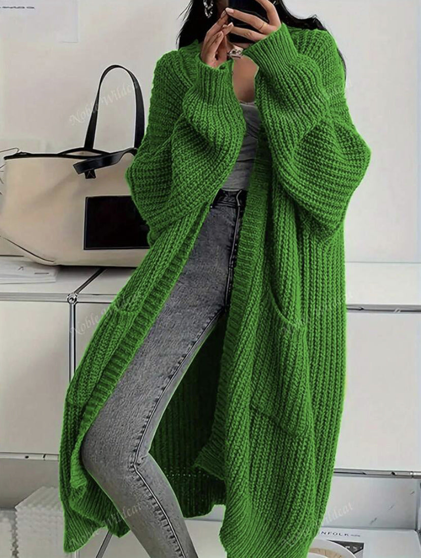 Noa™| Long Knitted Cardigan Women