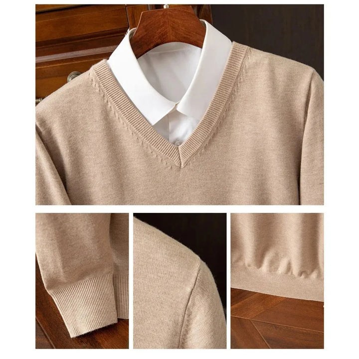 Bexford | Pure Cashmere V-Neck Pullover