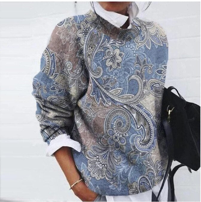 Noa™ | Trendy Floral Sweater