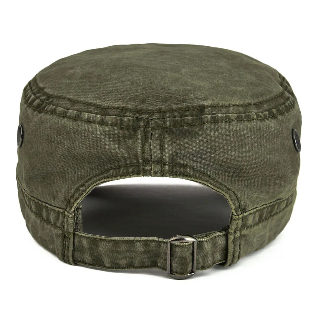 Jack | Robust vintage cap (Army Green)