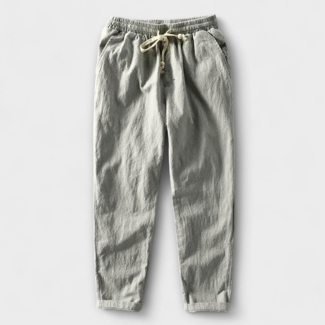 Luca | Effortless Linen Relaxed Trousers