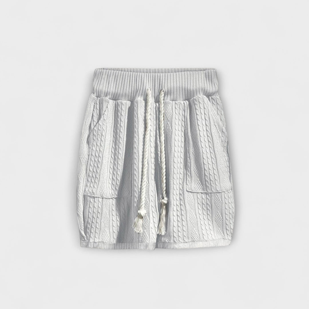 Connor™ | Cable Knit Casual T-Shirt