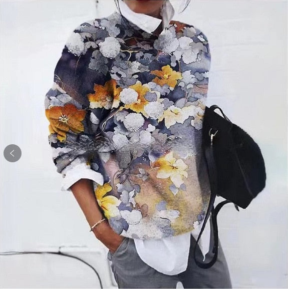 Noa™ | Trendy Floral Sweater