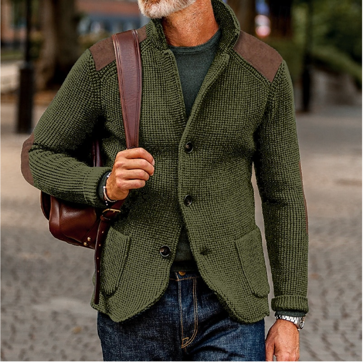 Men's Cardigan Jumper for Autumn and Winter – Warm and Stylish