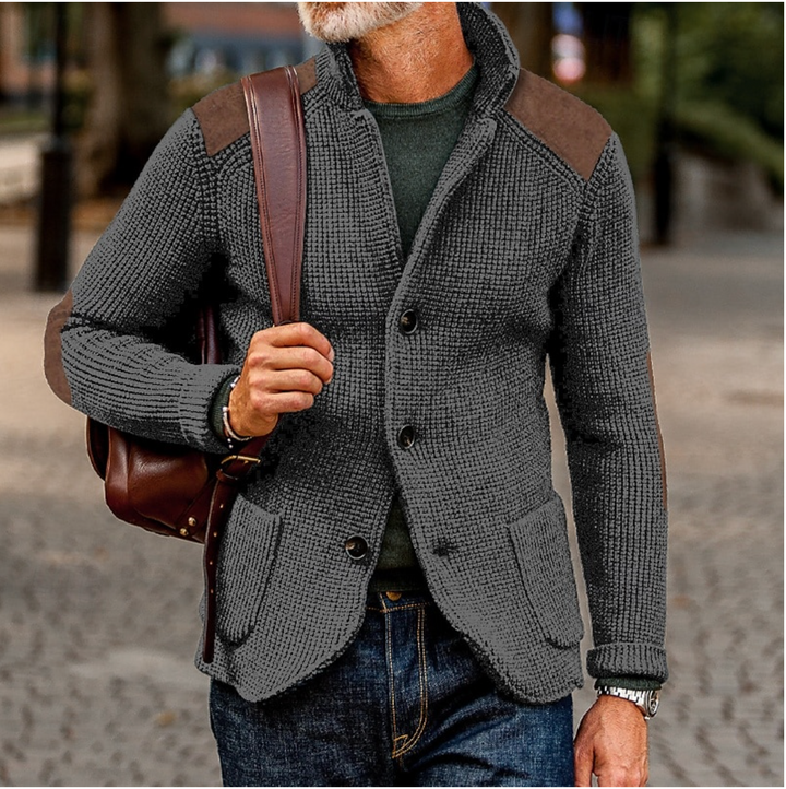Men's Cardigan Jumper for Autumn and Winter – Warm and Stylish