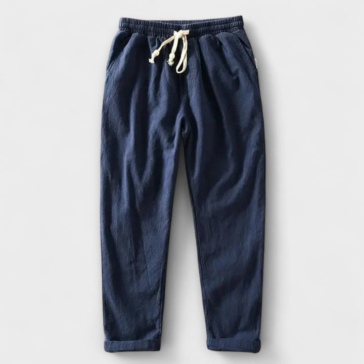 Luca | Effortless Linen Relaxed Trousers