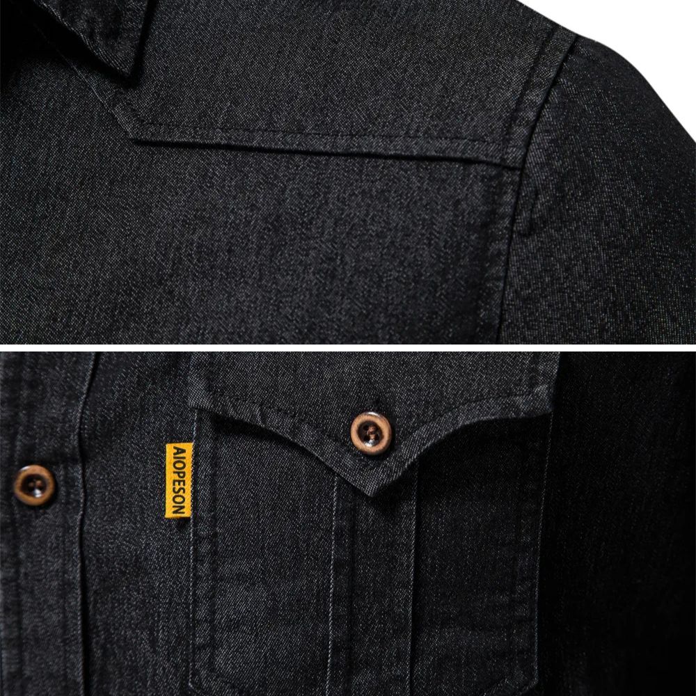 JIM - COTTON DENIM SHIRT