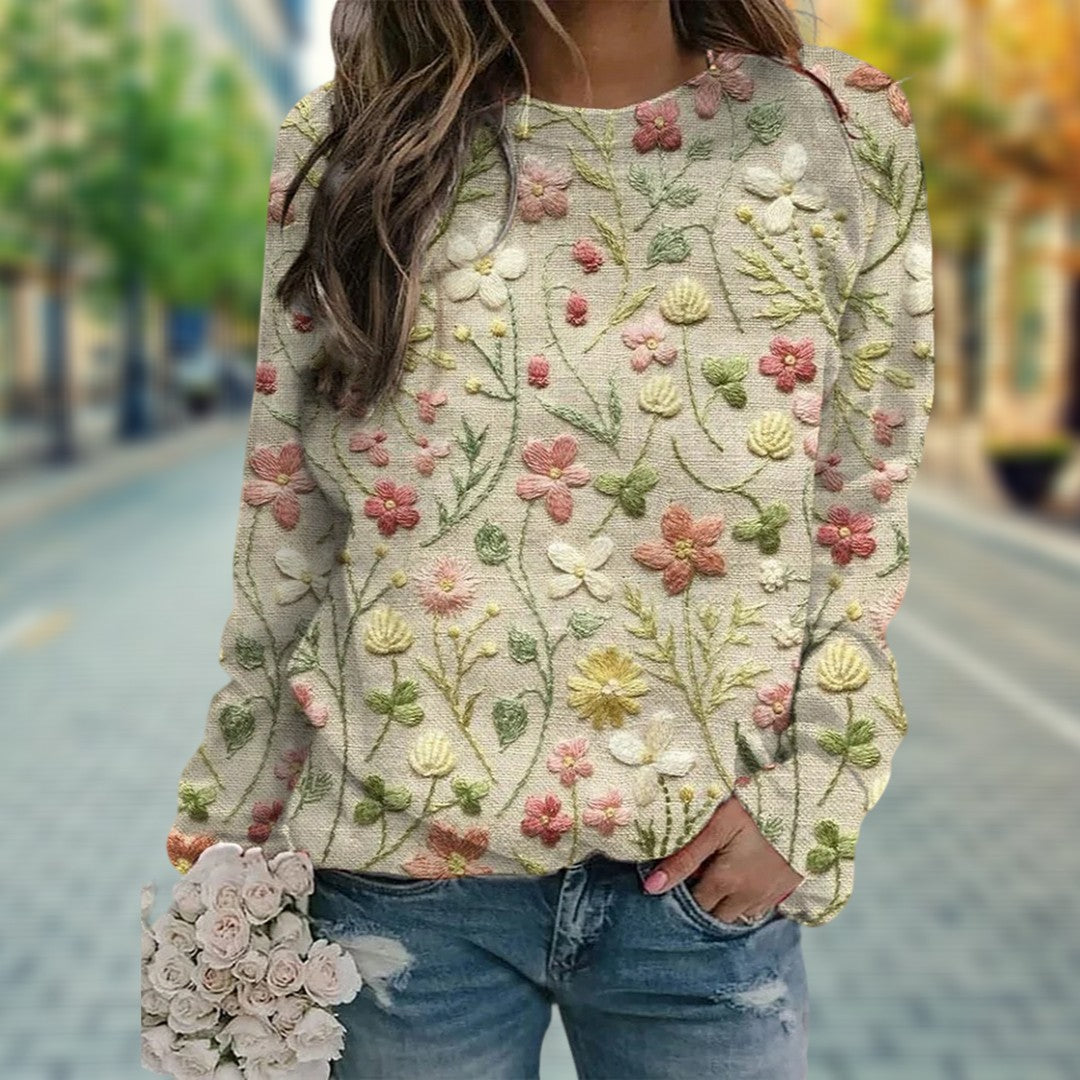Noa™ | Floral Pattern Pullover for Women