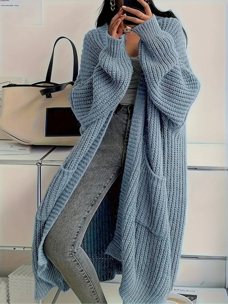 Noa™| Long Knitted Cardigan Women