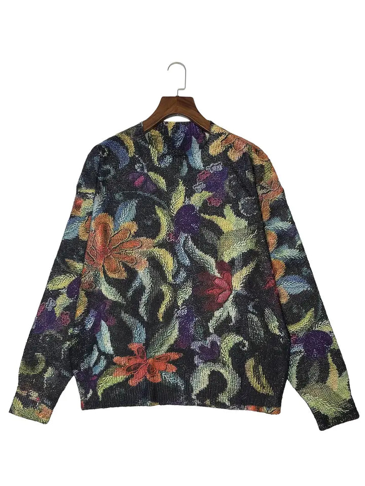 Noa™ | Trendy Floral Sweater