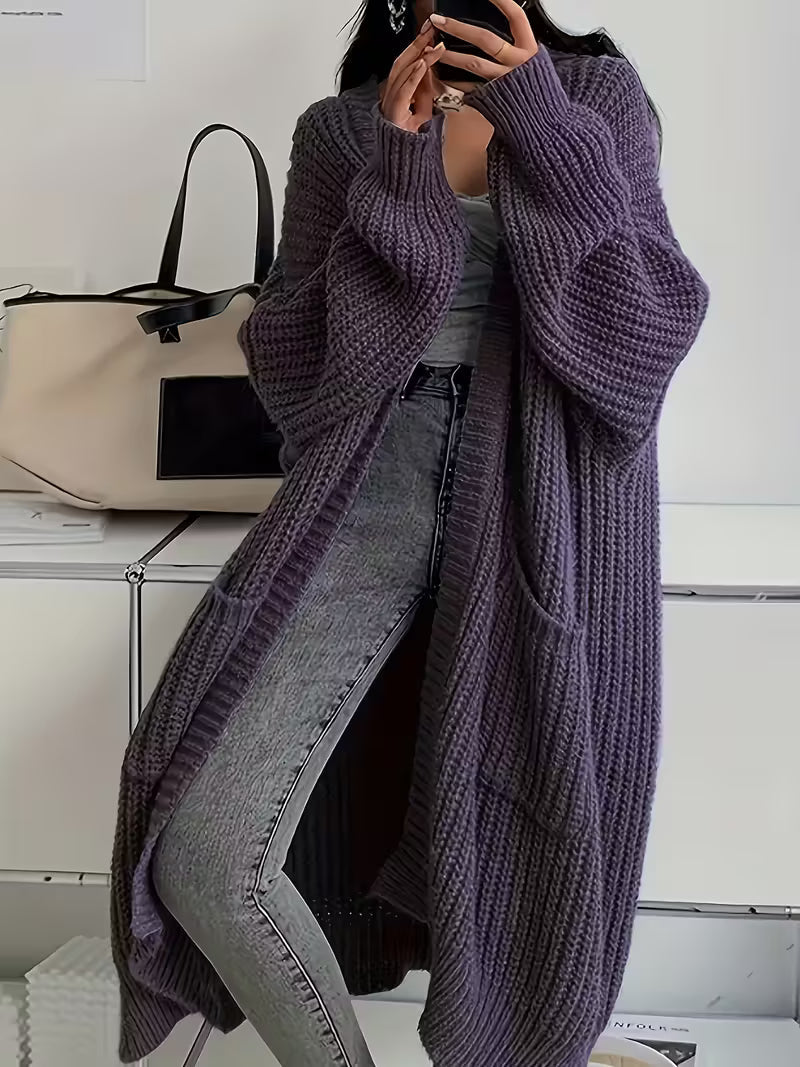 Noa™| Long Knitted Cardigan Women