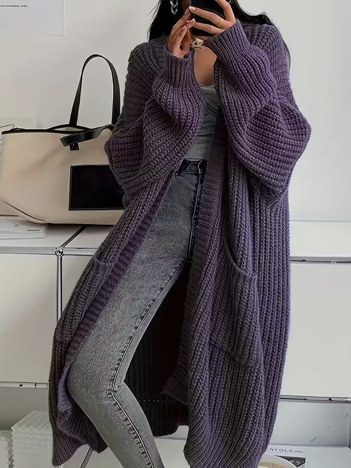 Noa™| Long Knitted Cardigan Women