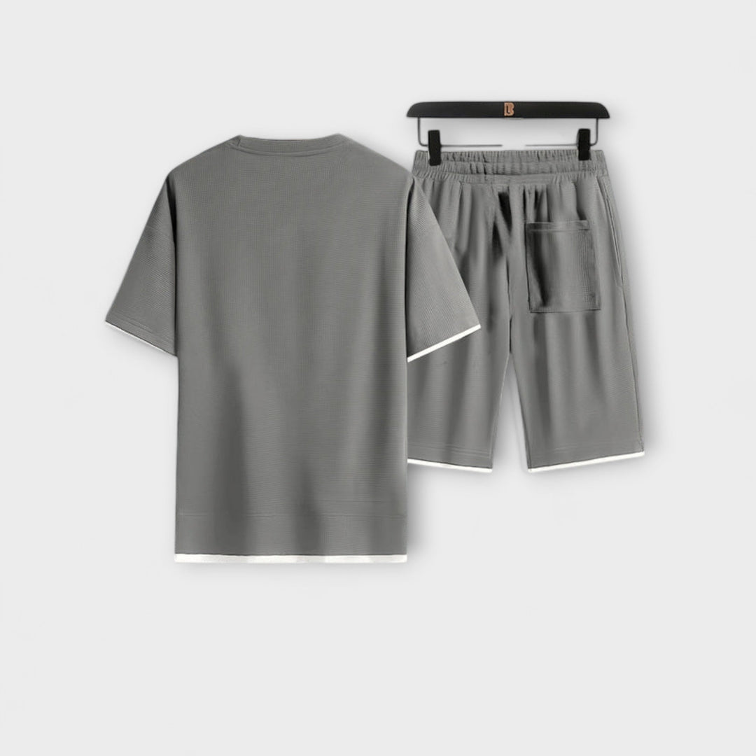 Evan™ | Waffle Knit Lounge Set